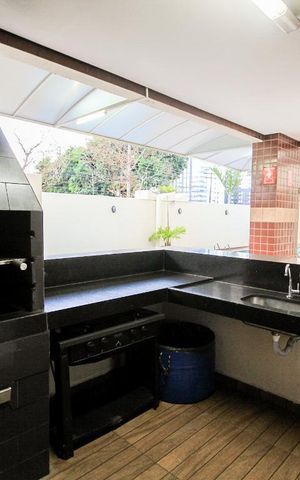 Apartamento para alugar com 200m², 4 quartos e 4 vagasÁrea comum - Churrasqueira