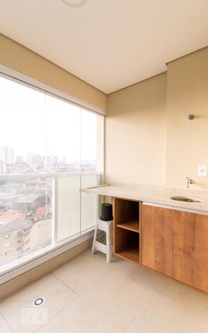Studio para alugar com 35m², 1 quarto e 1 vaga Studio para alugar com 35m², 1 quarto e 1 vagaVaranda