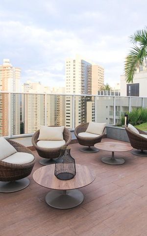 Studio para alugar com 40m², 1 quarto e 1 vaga Studio para alugar com 40m², 1 quarto e 1 vagaBelvedere com vista skyline