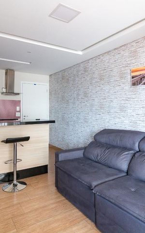 Apartamento à venda com 38m², 1 quarto e 1 vagaSala