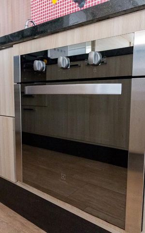 Apartamento à venda com 38m², 1 quarto e 1 vagaCozinha - forno