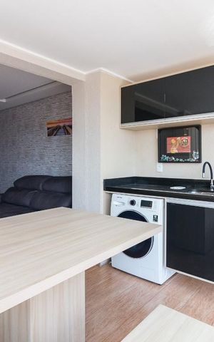 Apartamento à venda com 38m², 1 quarto e 1 vagaVaranda