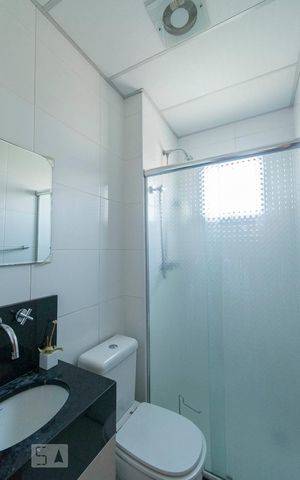 Apartamento para alugar com 54m², 2 quartos e 1 vaga Apartamento para alugar com 54m², 2 quartos e 1 vagaBanheiro