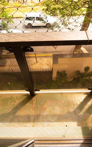 Apartamento para alugar com 116m², 3 quartos e 2 vagas Apartamento para alugar com 116m², 3 quartos e 2 vagasSacada do Quarto 01