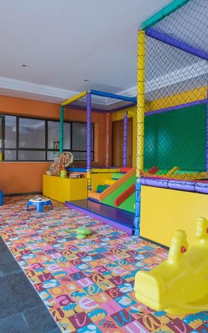 Apartamento para alugar com 116m², 3 quartos e 2 vagas Apartamento para alugar com 116m², 3 quartos e 2 vagasÁrea comum - Brinquedoteca