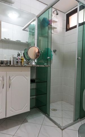 Apartamento à venda com 63m², 2 quartos e 1 vagaBanheiro 