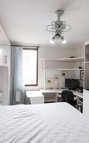 Apartamento à venda com 63m², 2 quartos e 1 vagaQuarto 2 