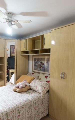 Apartamento à venda com 63m², 2 quartos e 1 vagaQuarto 1 