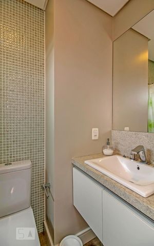 Apartamento à venda com 80m², 2 quartos e 1 vagaBanheiro Dormitório 1 - Suite