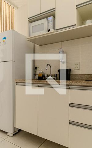 Studio à venda com 32m², 1 quarto e 1 vagaCozinha