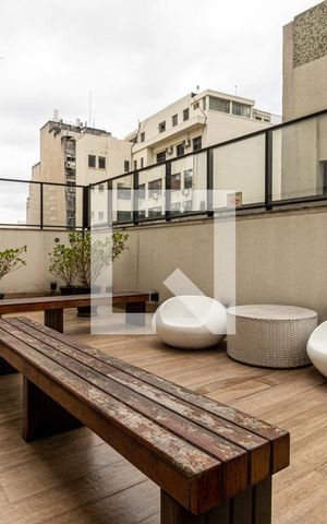 Studio à venda com 32m², 1 quarto e 1 vagaLounge