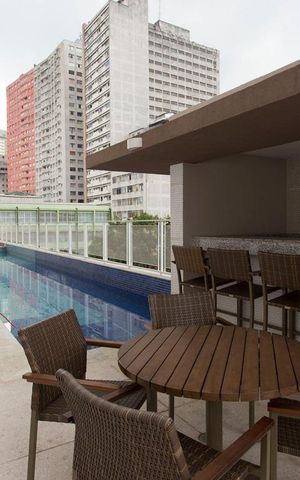 Apartamento à venda com 39m², 1 quarto e sem vaga Apartamento à venda com 39m², 1 quarto e sem vagaPiscina