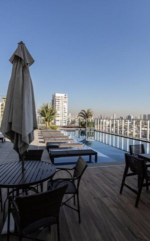 Apartamento à venda com 43m², 1 quarto e 1 vagaÁrea comum - Piscina