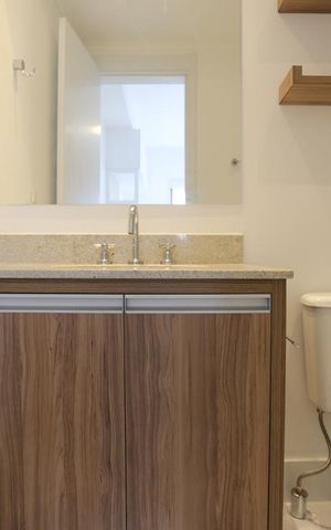 Apartamento para alugar com 47m², 1 quarto e 1 vagaBanheiro da Suíte