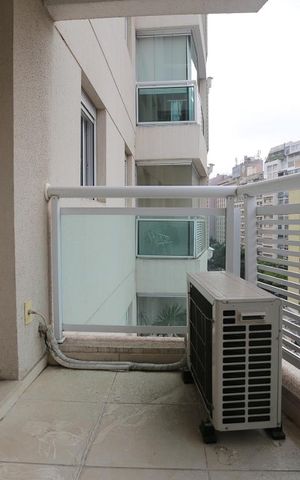 Apartamento para alugar com 47m², 1 quarto e 1 vagaVaranda