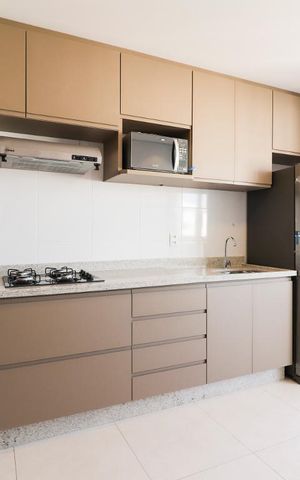 Apartamento para alugar com 46m², 1 quarto e 1 vaga Apartamento para alugar com 46m², 1 quarto e 1 vagaCozinha