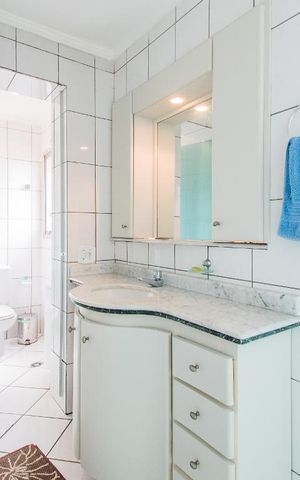 Apartamento à venda com 118m², 3 quartos e 2 vagasBanheiro da Suíte