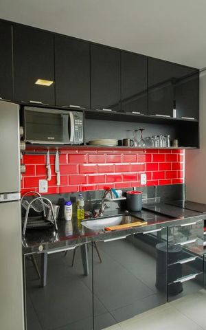 Studio à venda com 30m², 1 quarto e 1 vagaCozinha