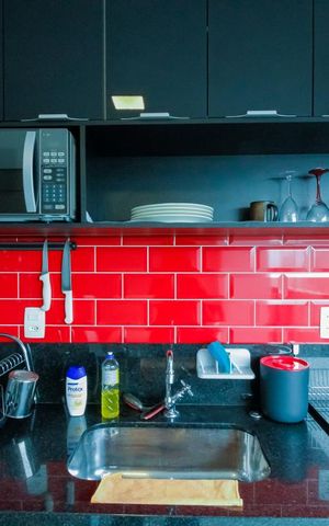 Studio à venda com 30m², 1 quarto e 1 vagaCozinha
