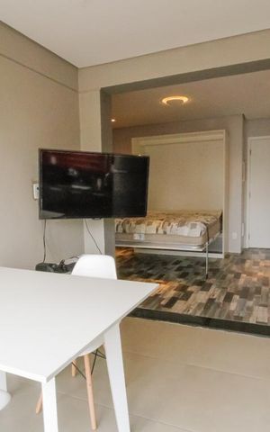 Studio à venda com 30m², 1 quarto e 1 vagaCozinha
