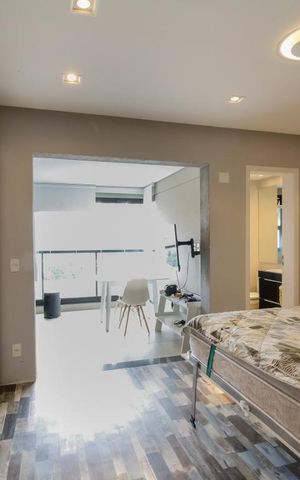 Studio à venda com 30m², 1 quarto e 1 vagaEntrada