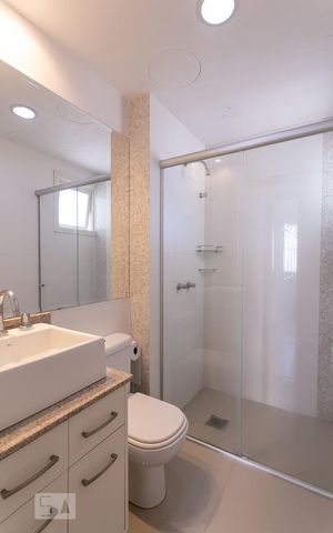 Apartamento para alugar com 80m², 2 quartos e sem vagaBanheiro