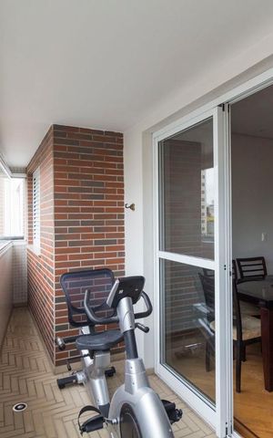 Apartamento à venda com 90m², 3 quartos e 2 vagasVaranda