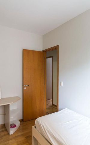 Apartamento à venda com 90m², 3 quartos e 2 vagasQuarto 2