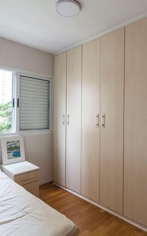 Apartamento à venda com 90m², 3 quartos e 2 vagasQuarto 2