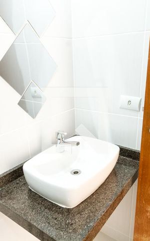 Apartamento à venda com 126m², 3 quartos e 1 vagaDetalhe do banheiro