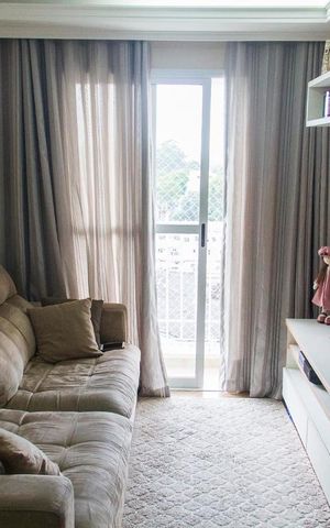 Apartamento à venda com 65m², 3 quartos e 1 vaga Apartamento à venda com 65m², 3 quartos e 1 vagaSala