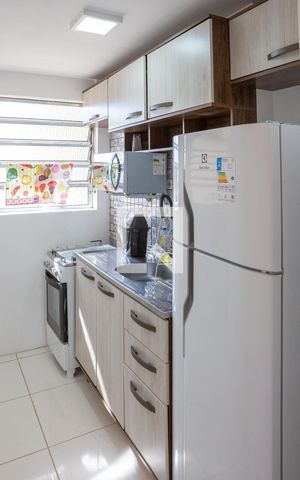 Apartamento à venda com 56m², 2 quartos e sem vaga Apartamento à venda com 56m², 2 quartos e sem vagaCozinha e Área de Serviço