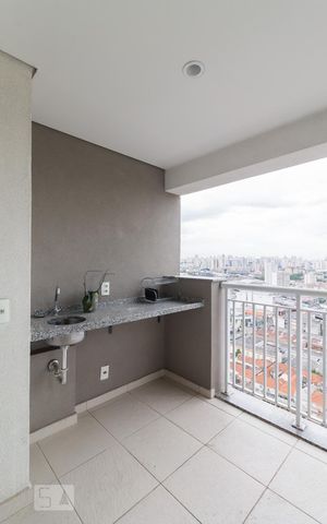 Apartamento à venda com 46m², 1 quarto e 1 vaga Apartamento à venda com 46m², 1 quarto e 1 vagaVaranda gourmet