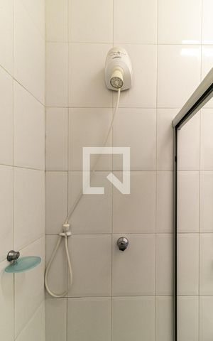 Studio para alugar com 36m², 1 quarto e sem vagaBanheiro - Chuveiro