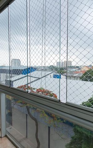 Studio para alugar com 36m², 1 quarto e 1 vagaVista da varanda
