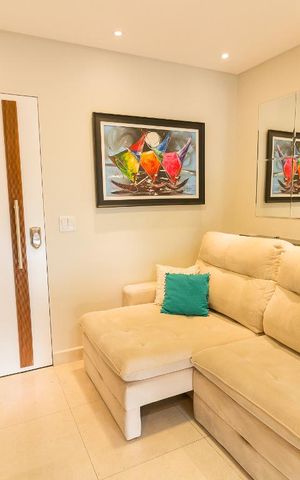 Studio para alugar com 36m², 1 quarto e 1 vagaSala