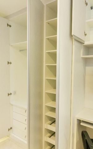Studio para alugar com 36m², 1 quarto e 1 vagaQuarto - armários