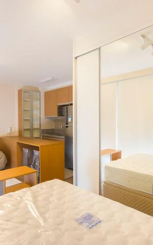 Studio para alugar com 45m², 1 quarto e 1 vaga
