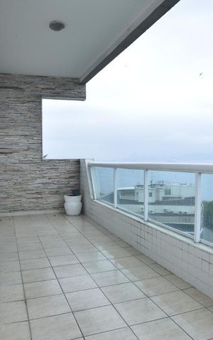 Apartamento para alugar com 250m², 4 quartos e 3 vagasVaranda da Sala Vista lado esquerdo