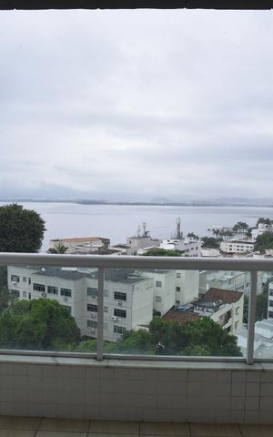 Apartamento para alugar com 250m², 4 quartos e 3 vagasVista da Sala para Baia de Guanabara
