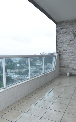 Apartamento para alugar com 250m², 4 quartos e 3 vagasVaranda da Sala Vista lado direito