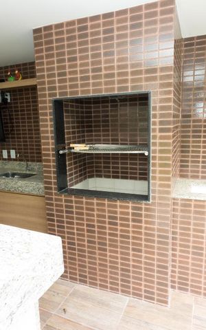 Apartamento à venda com 40m², 1 quarto e 1 vaga Apartamento à venda com 40m², 1 quarto e 1 vagaÁrea comum - Churrasqueira