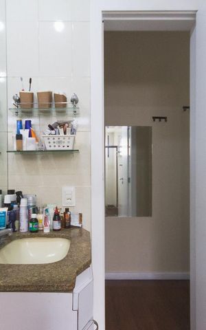 Apartamento para alugar com 142m², 3 quartos e 2 vagasBanheiro da Suíte