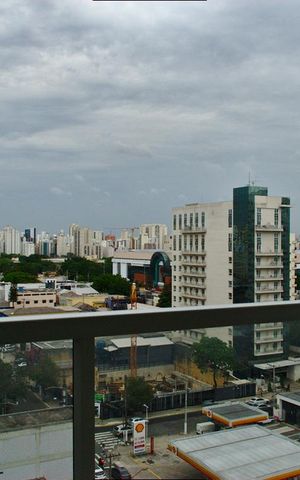 Studio para alugar com 35m², 1 quarto e 1 vaga Studio para alugar com 35m², 1 quarto e 1 vagaVaranda