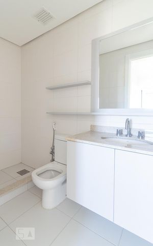 Apartamento à venda com 66m², 1 quarto e 1 vaga Apartamento à venda com 66m², 1 quarto e 1 vagaBanheiro da Suíte