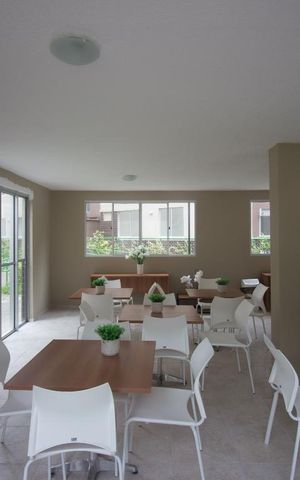 Apartamento à venda com 45m², 2 quartos e 1 vaga Apartamento à venda com 45m², 2 quartos e 1 vagaÁrea comum - Salão de festas