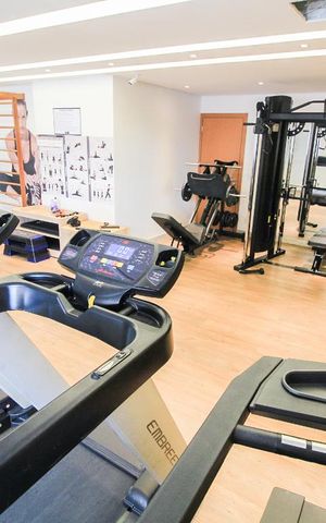 Studio para alugar com 43m², 1 quarto e 1 vaga Studio para alugar com 43m², 1 quarto e 1 vagaÁrea comum - Academia