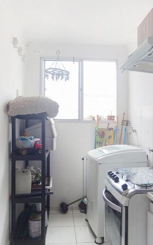 Apartamento à venda com 43m², 2 quartos e 1 vaga Apartamento à venda com 43m², 2 quartos e 1 vagaLavanderia