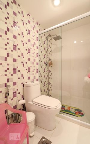 Apartamento para alugar com 163m², 3 quartos e 2 vagasBanheiro da Suíte 2