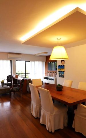 Apartamento para alugar com 163m², 3 quartos e 2 vagasSala